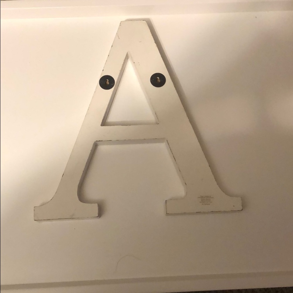 Block Letter “A” - Picture 2 of 2
